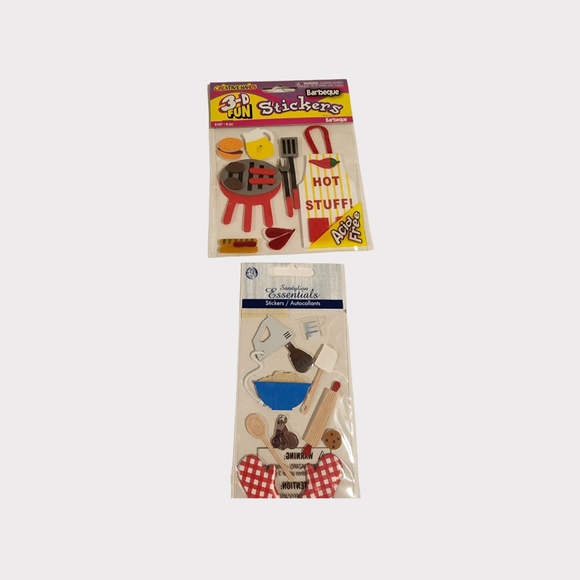 Lot of‎ cookout scrapbook stickers - Picture 2 of 4